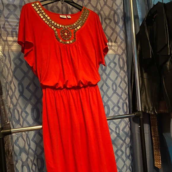 Cato Red Dress - Picture 2 of 3